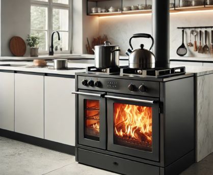 wood cooker stove home